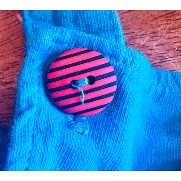 Vintage‎ Okie Doke Boys Girls Lion Applique Overalls, 18 Months, USA - Picture 3 of 6